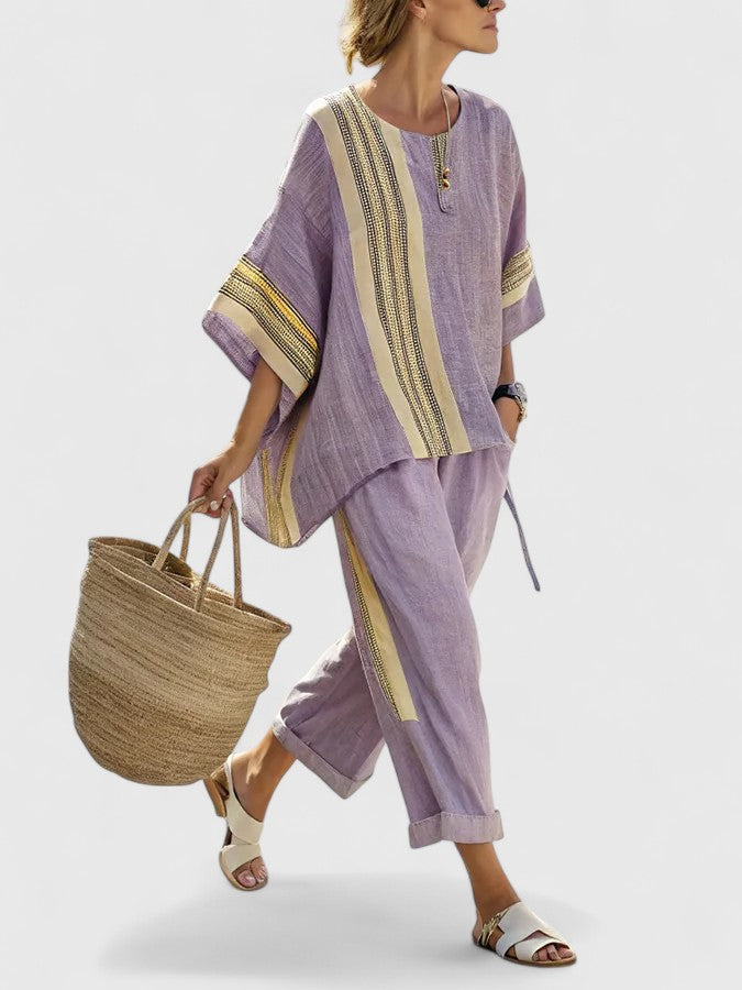 Rosavina comfortable two-piece set for women