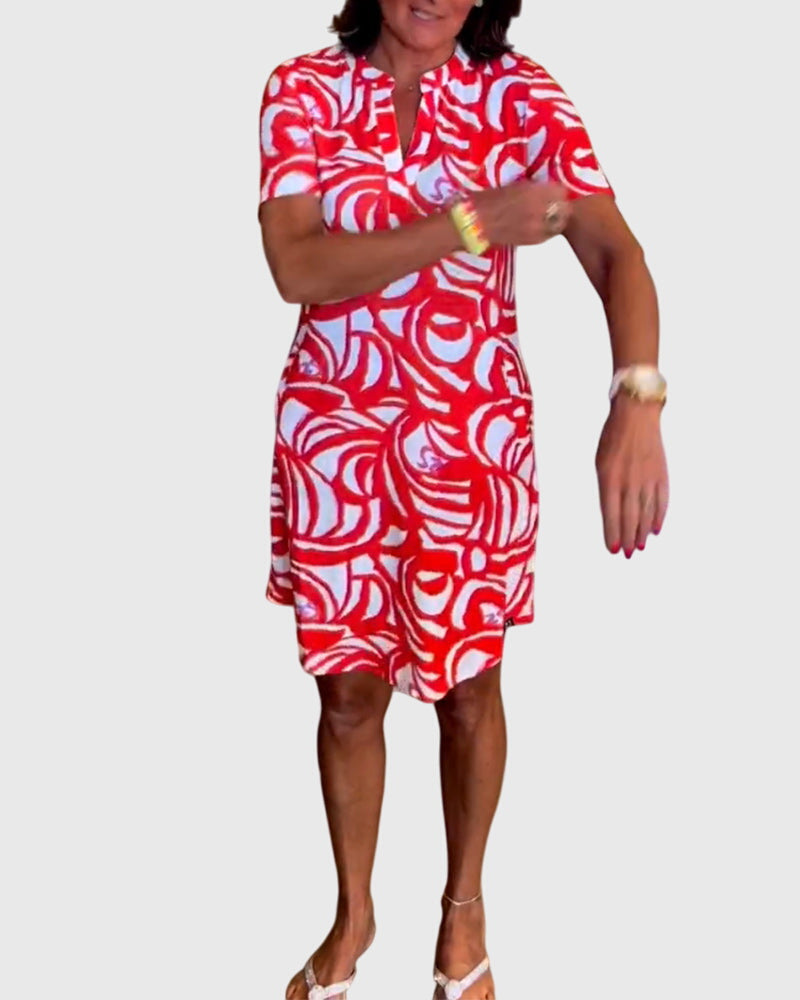 Avenue | Flattering A-Line Walking Dress