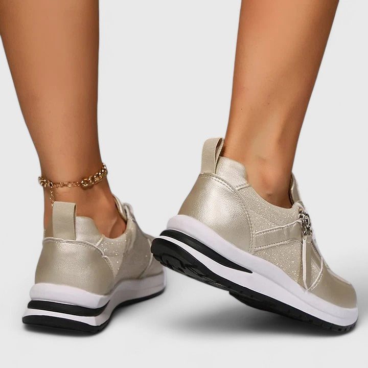 Claire - Zipper Arch Support Shoes