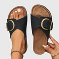 Amber comfortable adjustable buckle sandals