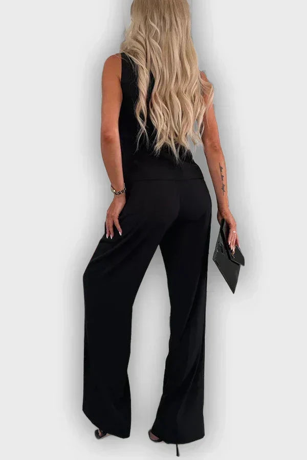 Hailiegh - Sophisticated Button-Front Set