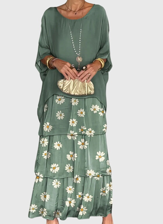 Patricia Long Flowing Elegant Dress