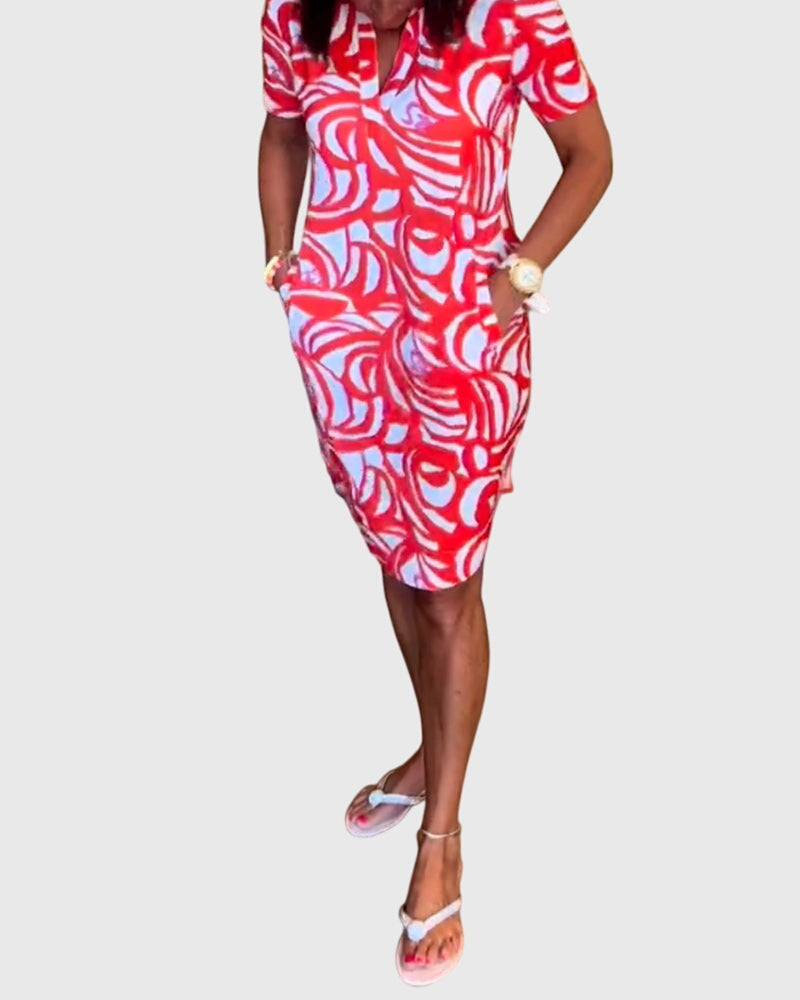 Avenue | Flattering A-Line Walking Dress