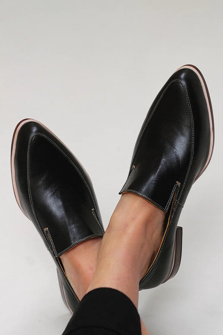 Elina everyday classic handcrafted leather loafers