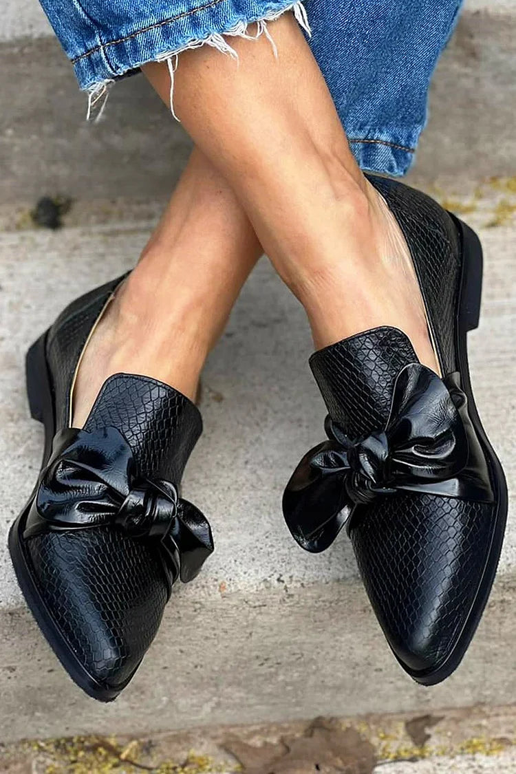 Chelsea - Elegant Bow Loafers