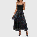 Manon pleated skirt with a light flowing drape
