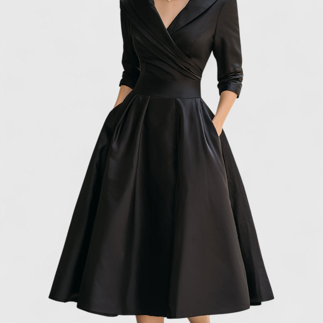 Nicole Elegant Midi Dress