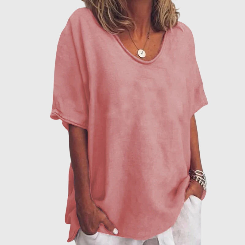 Claire elegant loose fit top