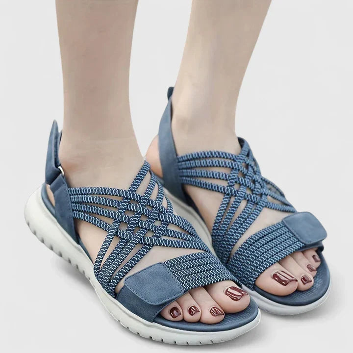 Sharra Wide-Toe Comfort Sandals