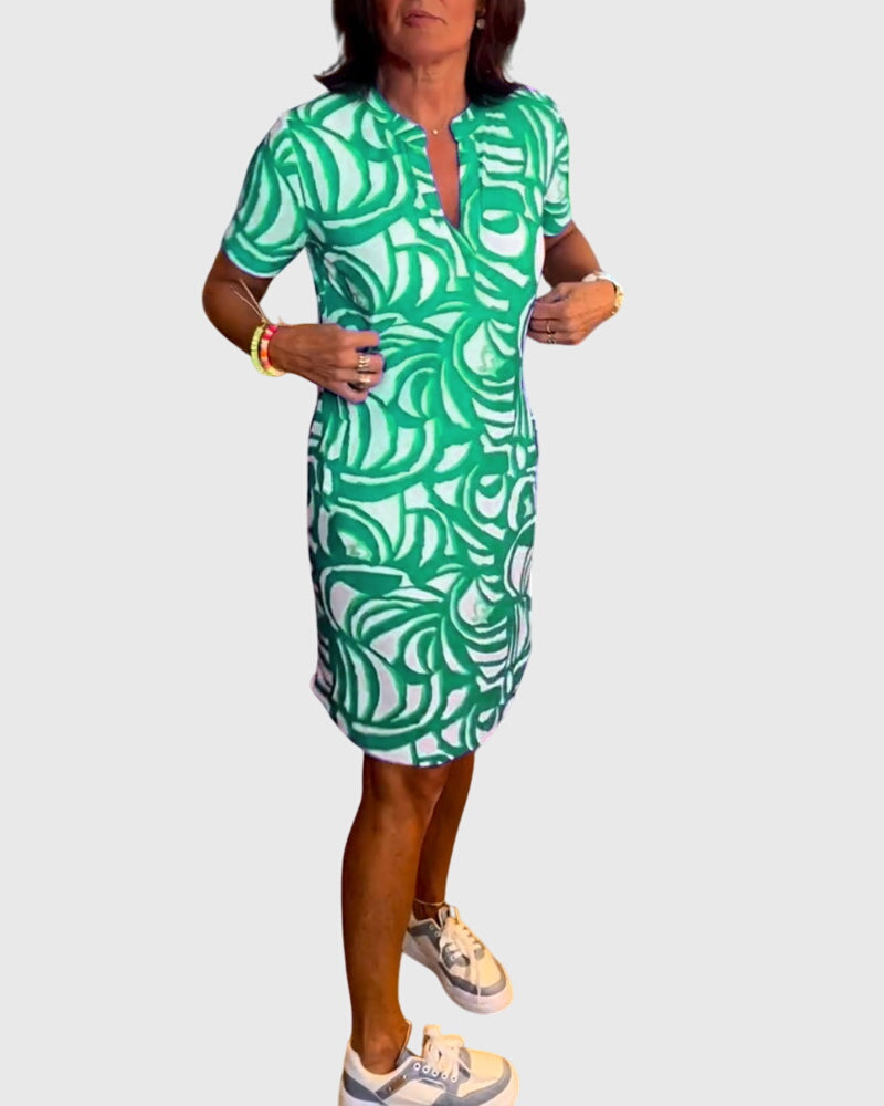 Avenue | Flattering A-Line Walking Dress