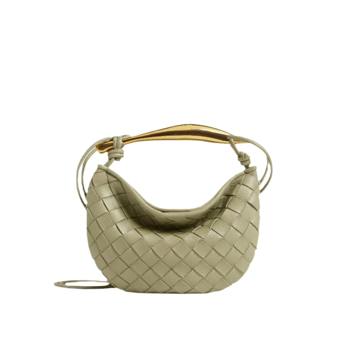 Anaelle geometric vegan leather shoulder bag