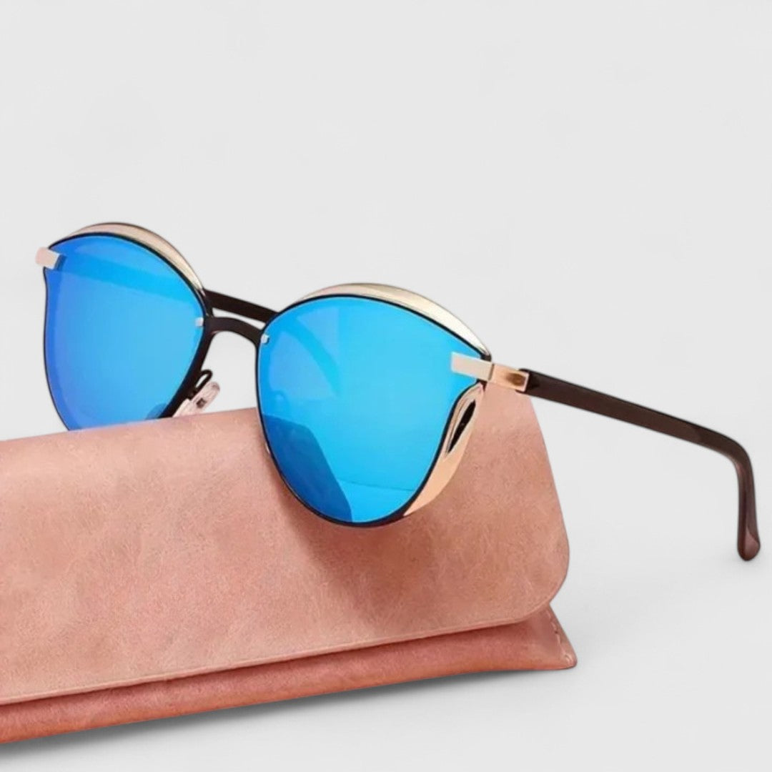 Preslee sophisticated gradient polarized sunglasses