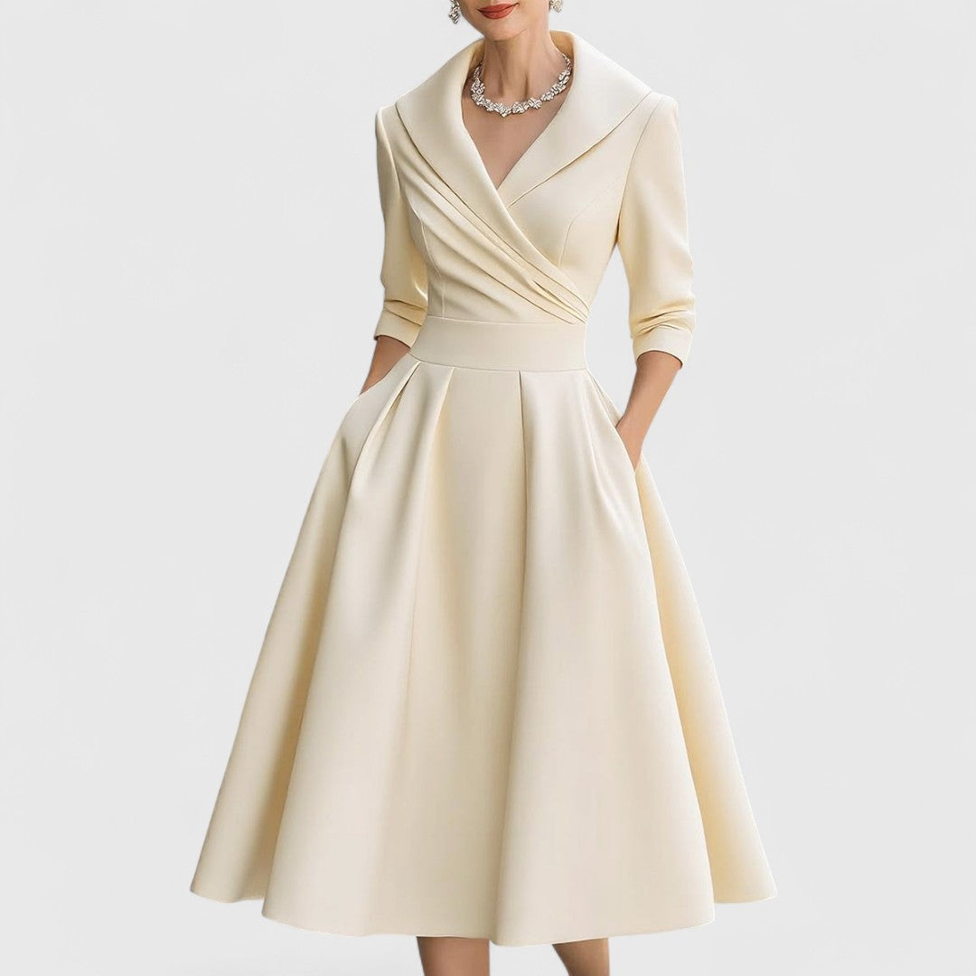 Nicole Elegant Midi Dress