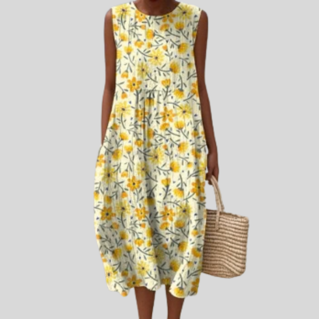 Emeline flowy and comfortable midi dress