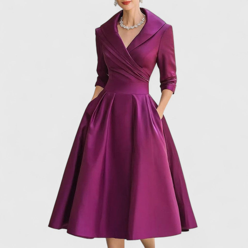 Nicole Elegant Midi Dress