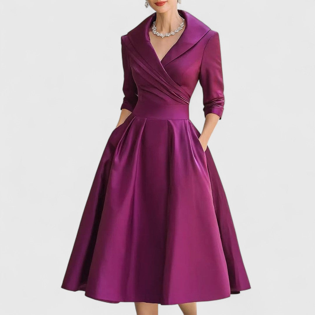 Nicole Elegant Midi Dress