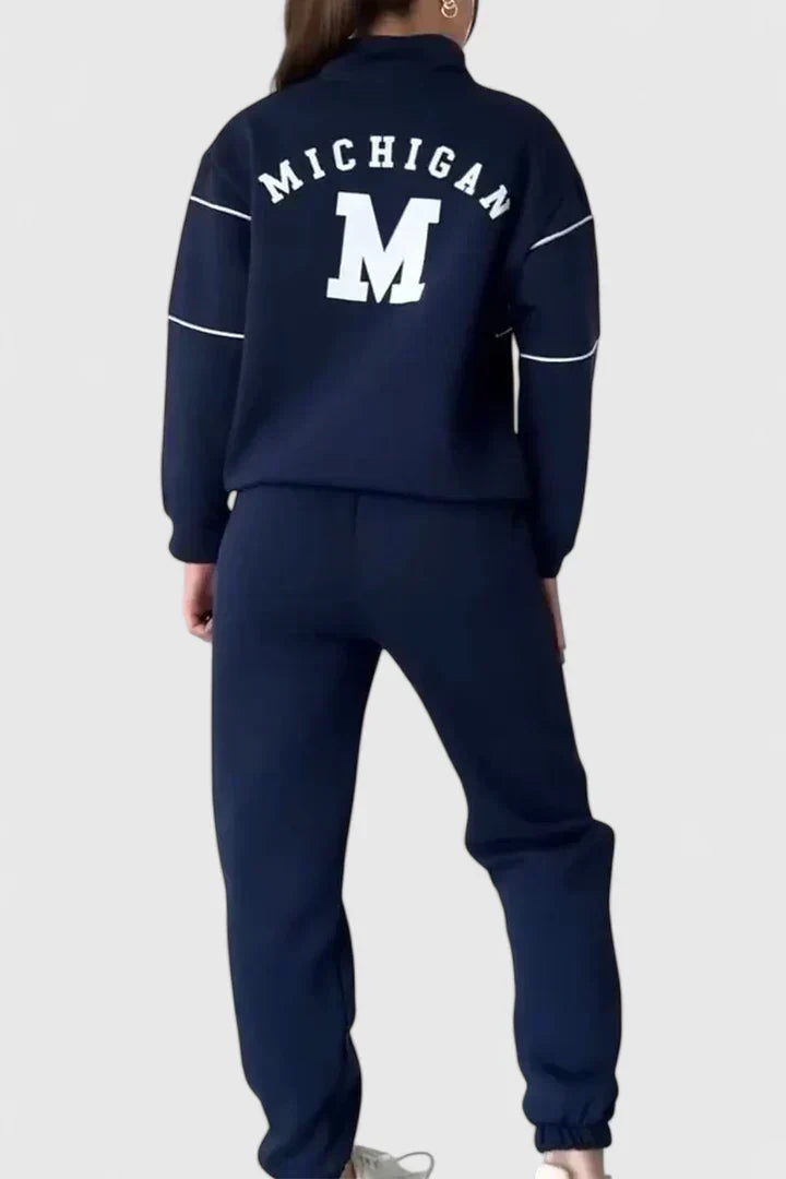 Alessyanna - Comfortable Two-Piece Loungewear Set