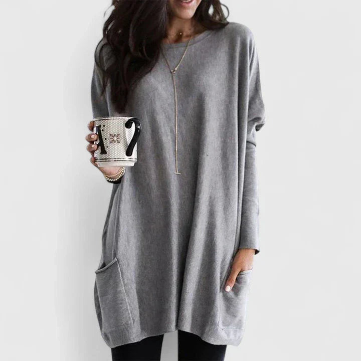 Amaryzeth | Pocket Casual Tunic Dress