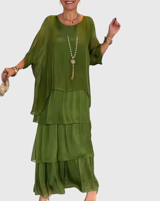 Patricia Long Flowing Elegant Dress