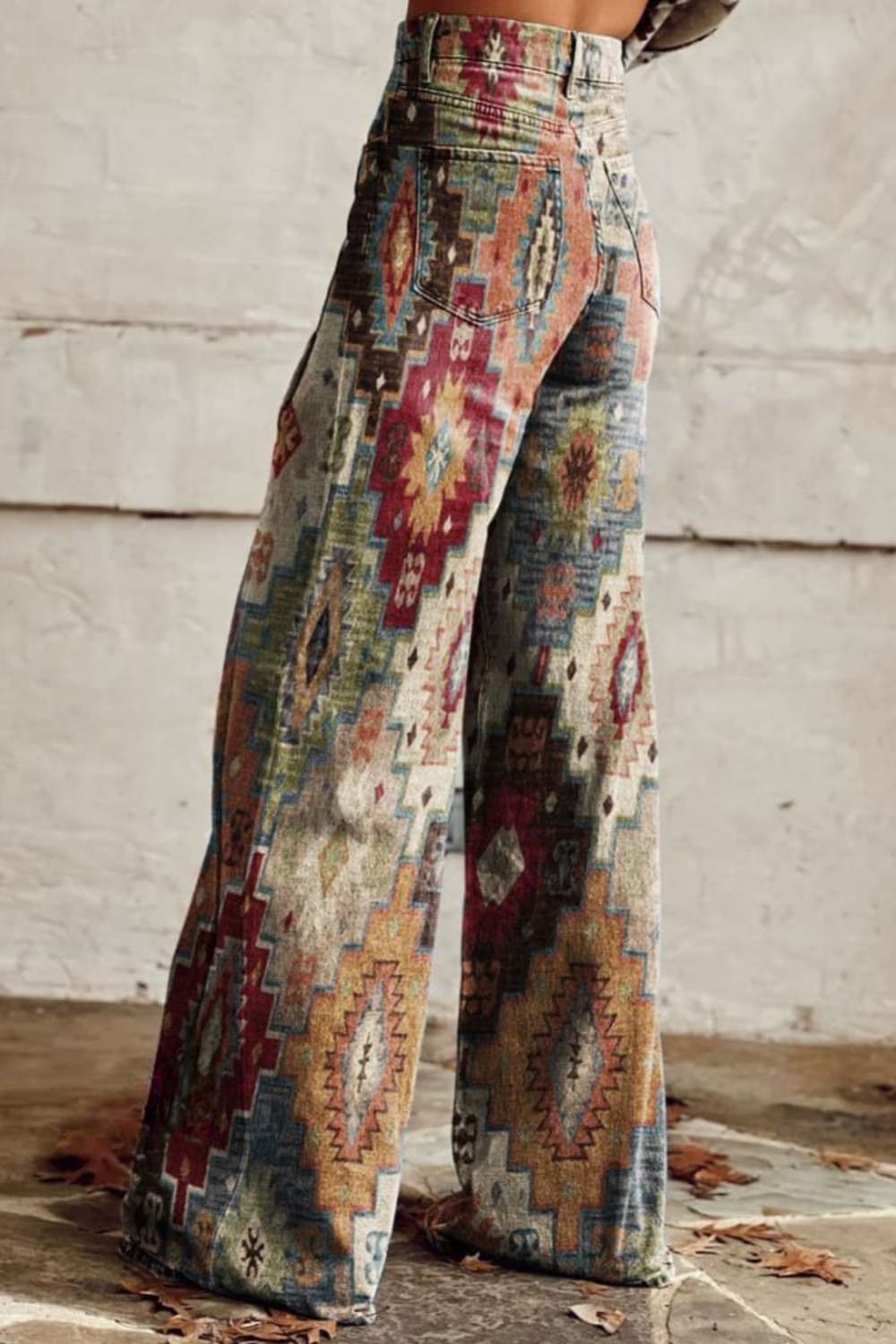 Francesca - Soft Printed Pants