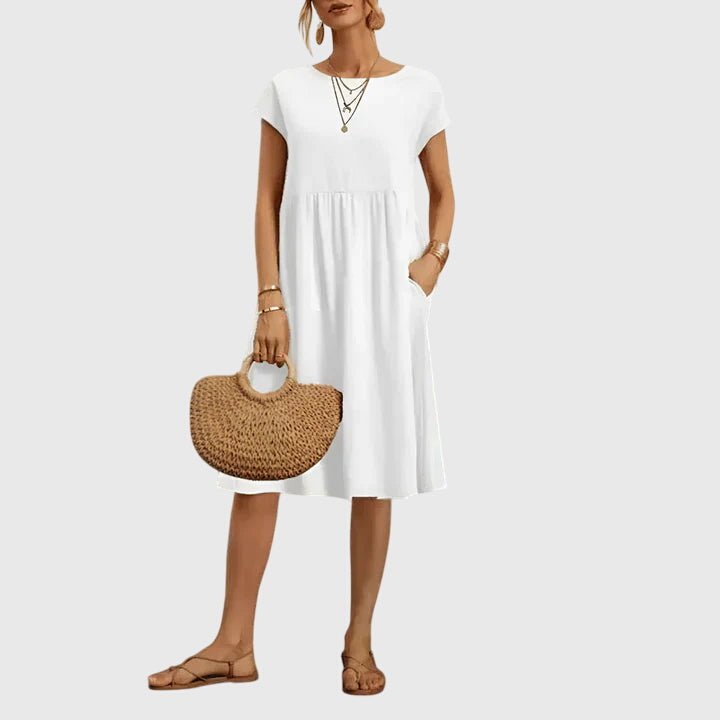 Isabelle | Spring Elegant Contour Dress