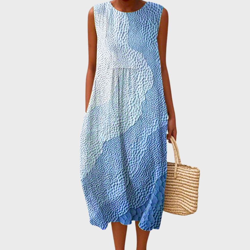 Sophia - Comfortable Mid-Calf Dress
