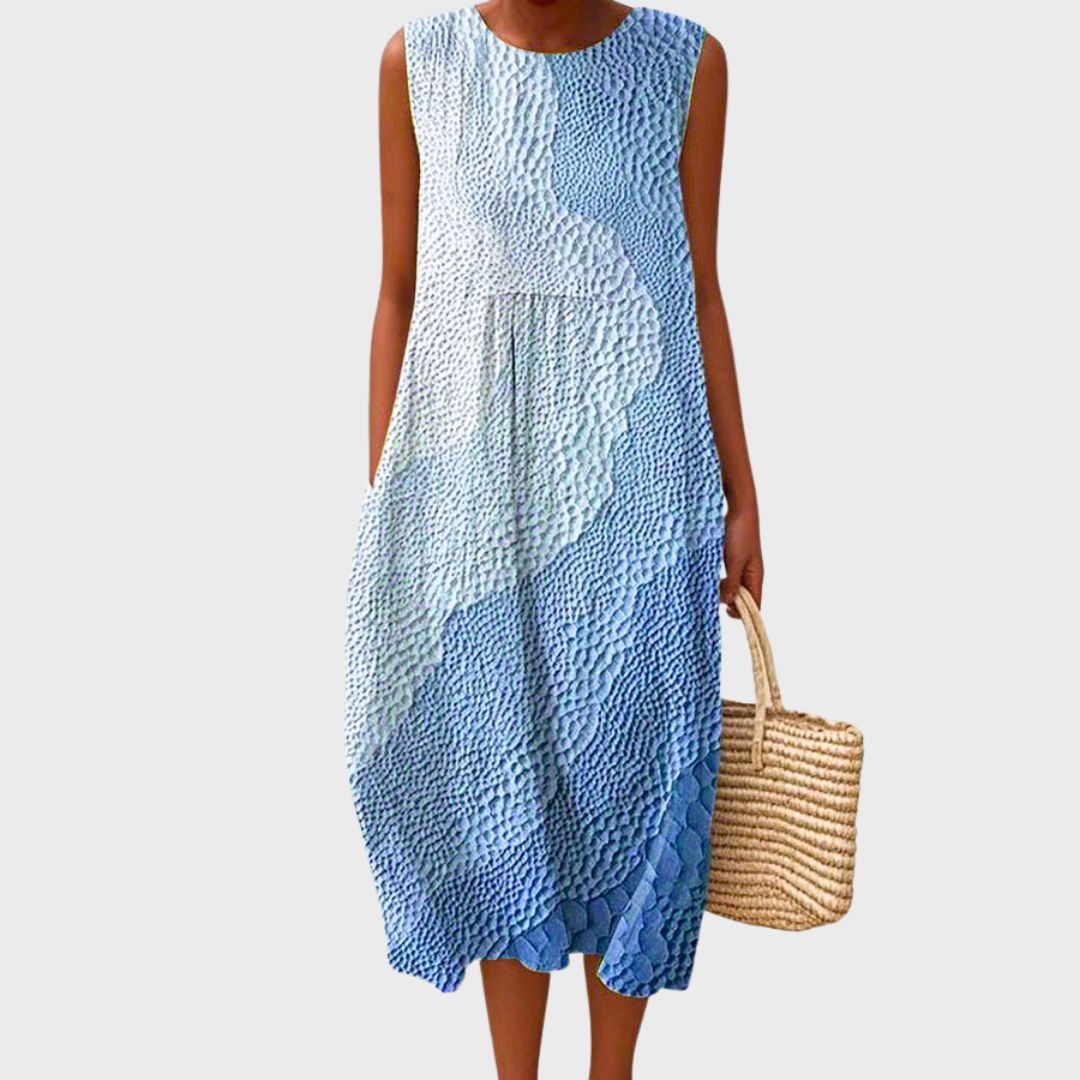 Sophia - Comfortable Mid-Calf Dress