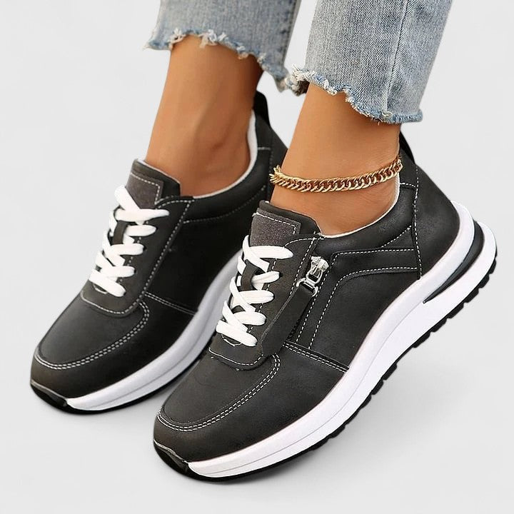 Claire - Zipper Arch Support Shoes