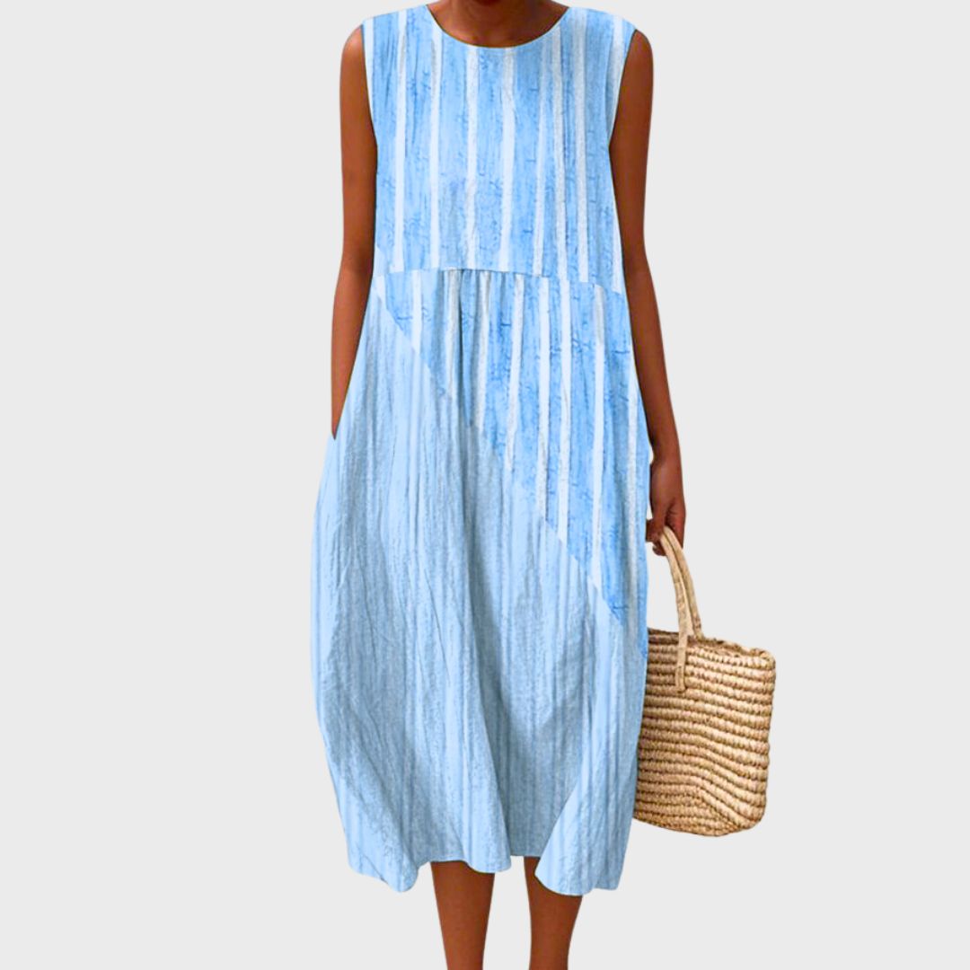 Sophia - Comfortable Mid-Calf Dress