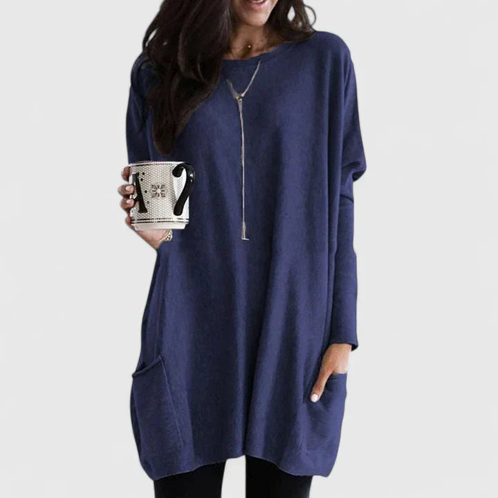 Amaryzeth | Pocket Casual Tunic Dress