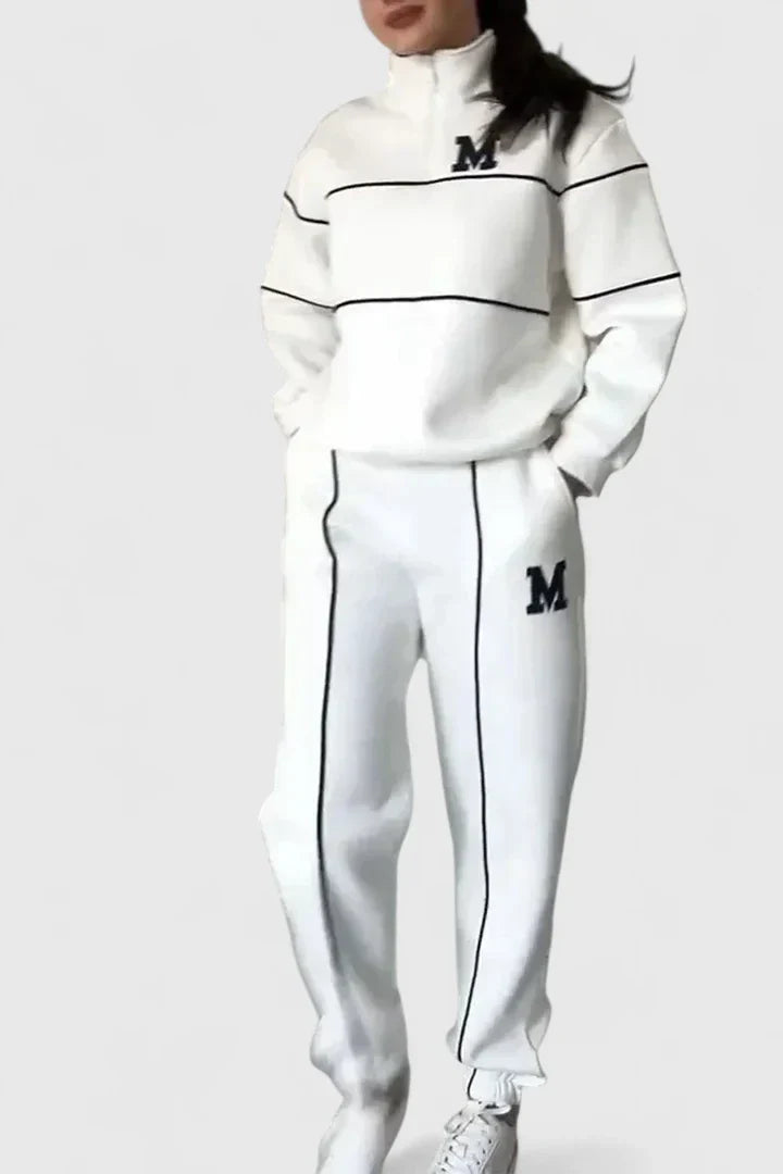 Alessyanna - Comfortable Two-Piece Loungewear Set