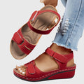 Crystal stability cushion support sandals