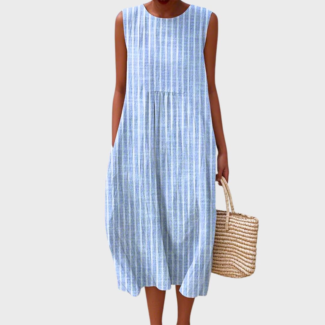 Sophia - Comfortable Mid-Calf Dress