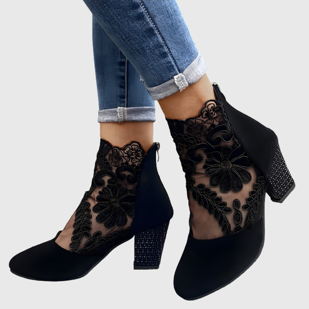 Lynora wide toe box comfortable support heels