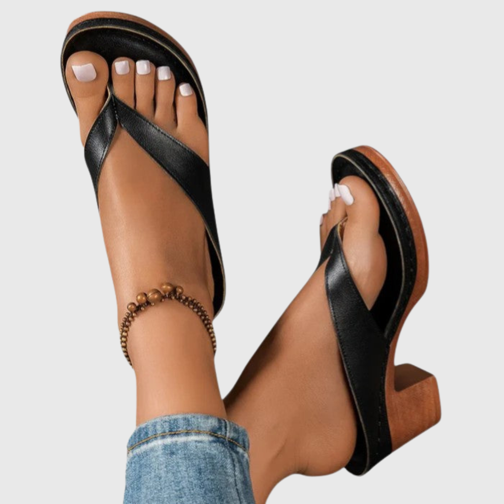 Jazrielle non-slip cushioned support heels