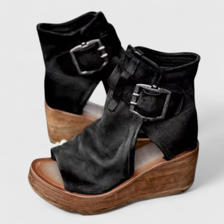 Jess Cushioned Wedge Sandals