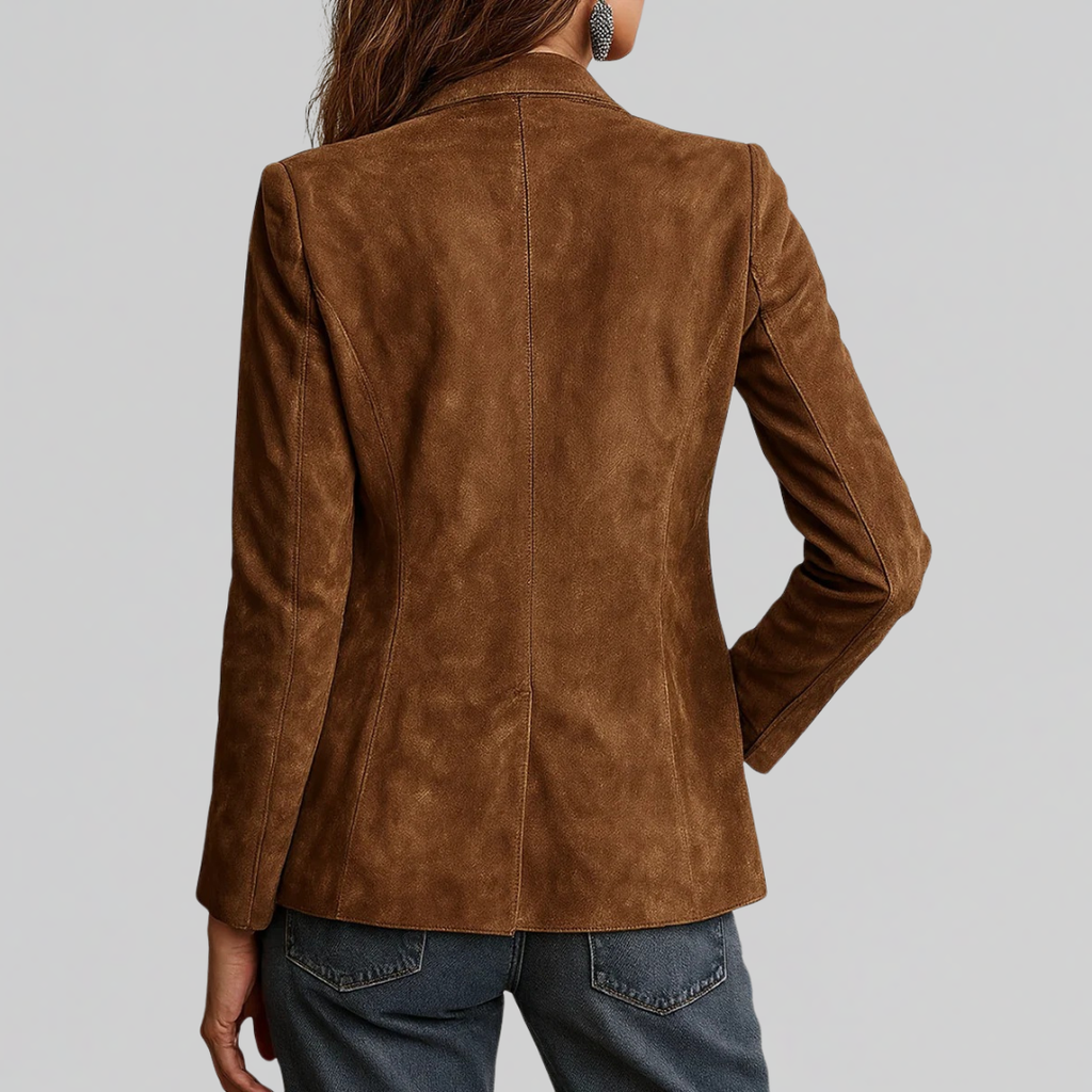 Brenda - Soft Suede Blazer
