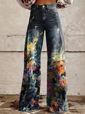 Nadia 1 free pattern bohemian wide-leg pants for women