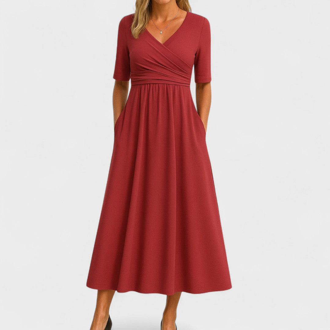 Phoebe | Flare Midi Dress