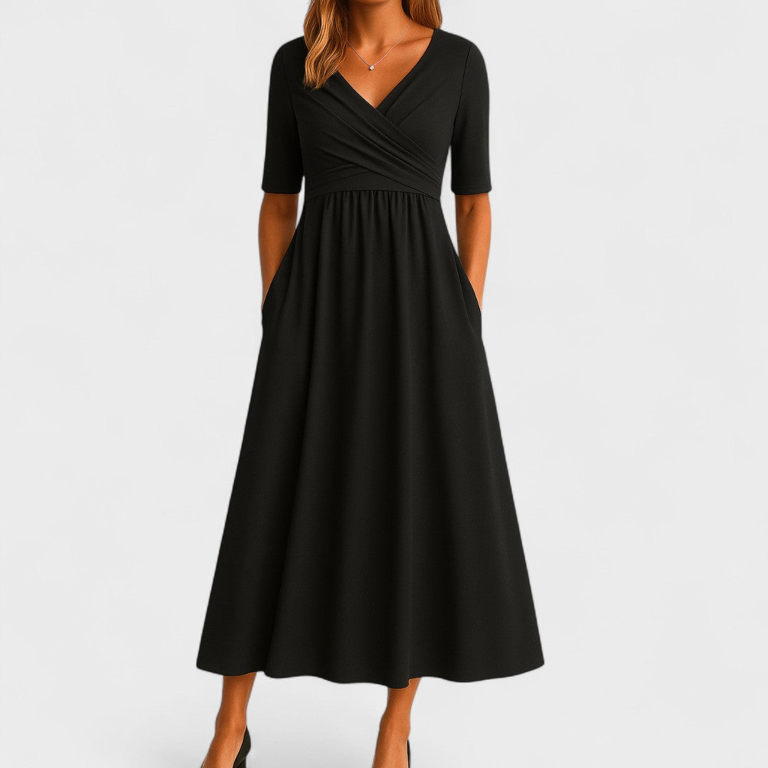 Phoebe | Flare Midi Dress