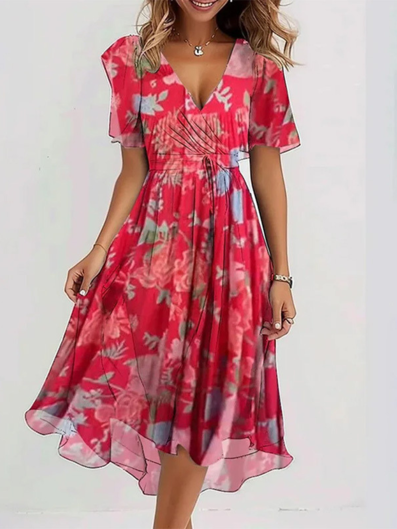 Matilda - Boho-Chic Tummy-Coverage Sundress