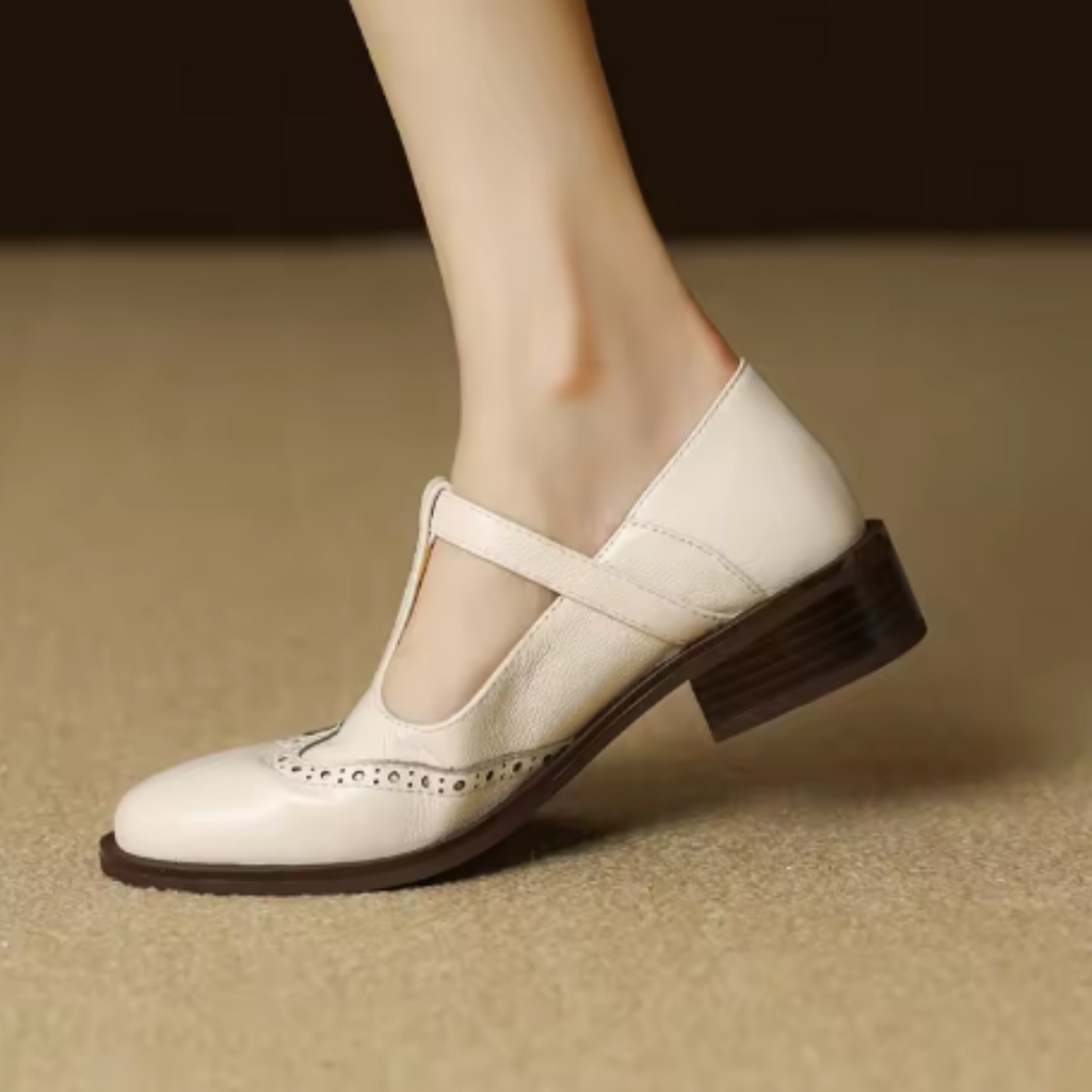 Manon - Orthopedic Cushioned T-Bar Mary Janes