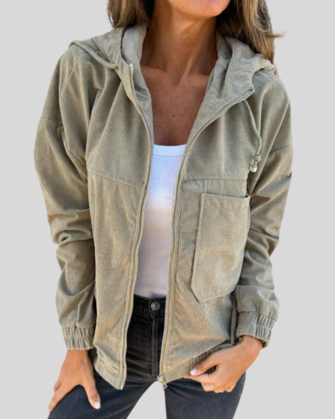 Delphine - Soft Zip Vest