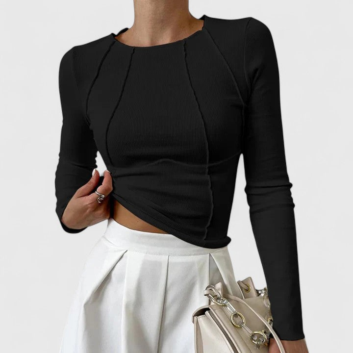 Marion comfortable long sleeve top
