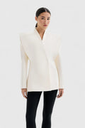 Valeria - Architectural Shoulder Statement Blazer