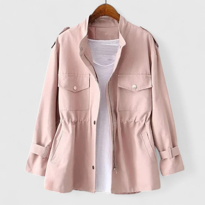 Alionora - Double-Breasted Belted Winter Coat