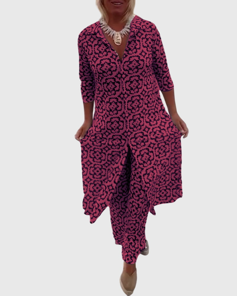 Gabriella - Vintage Two-Piece Set