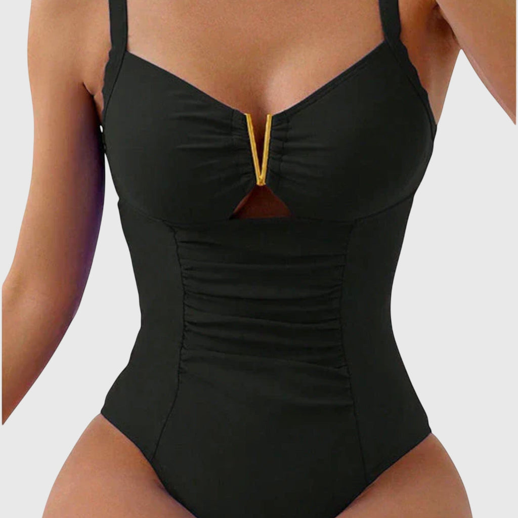 Emilie - V-Neck Shaping One-Piece Swimsuit