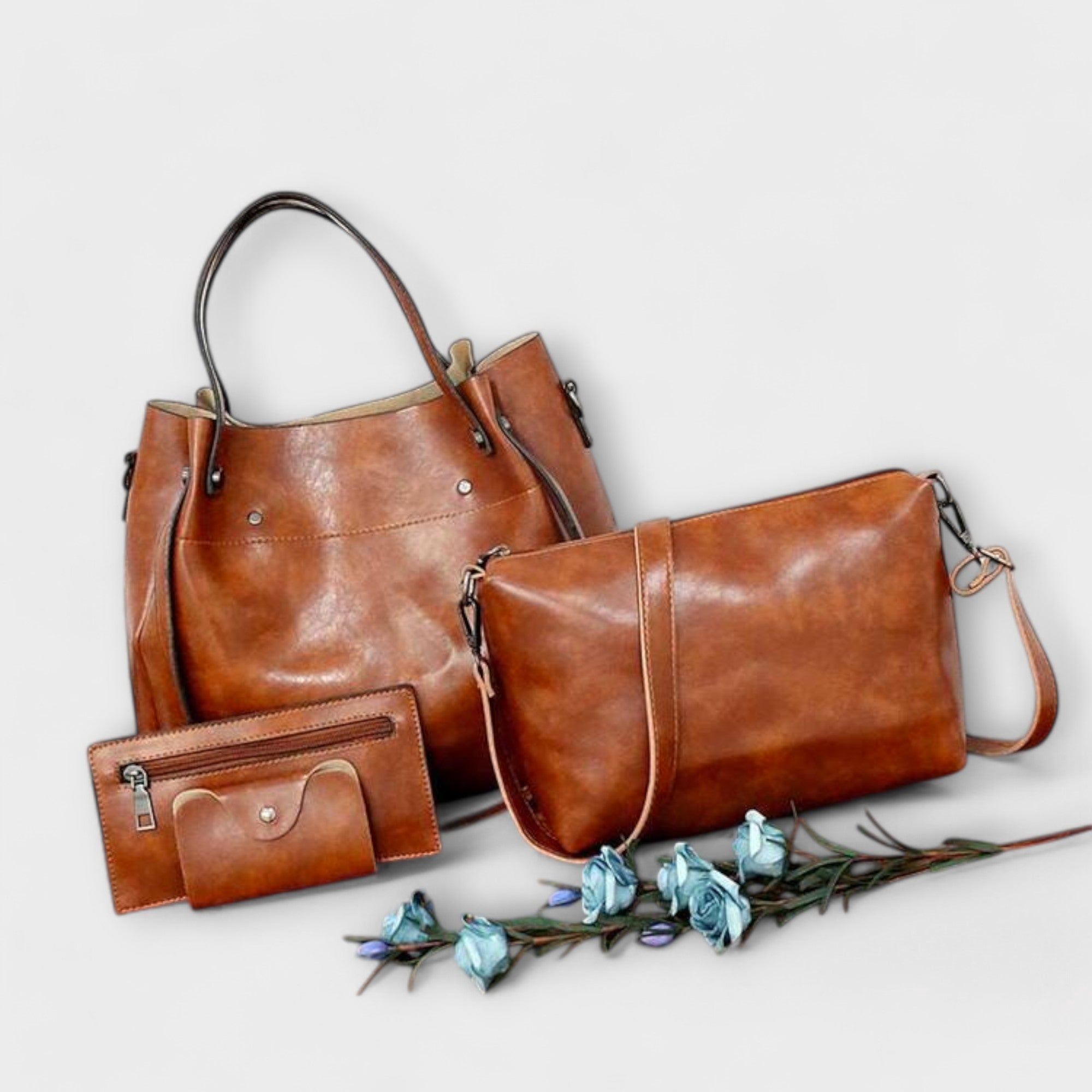 Louna 4 piece vintage bag set