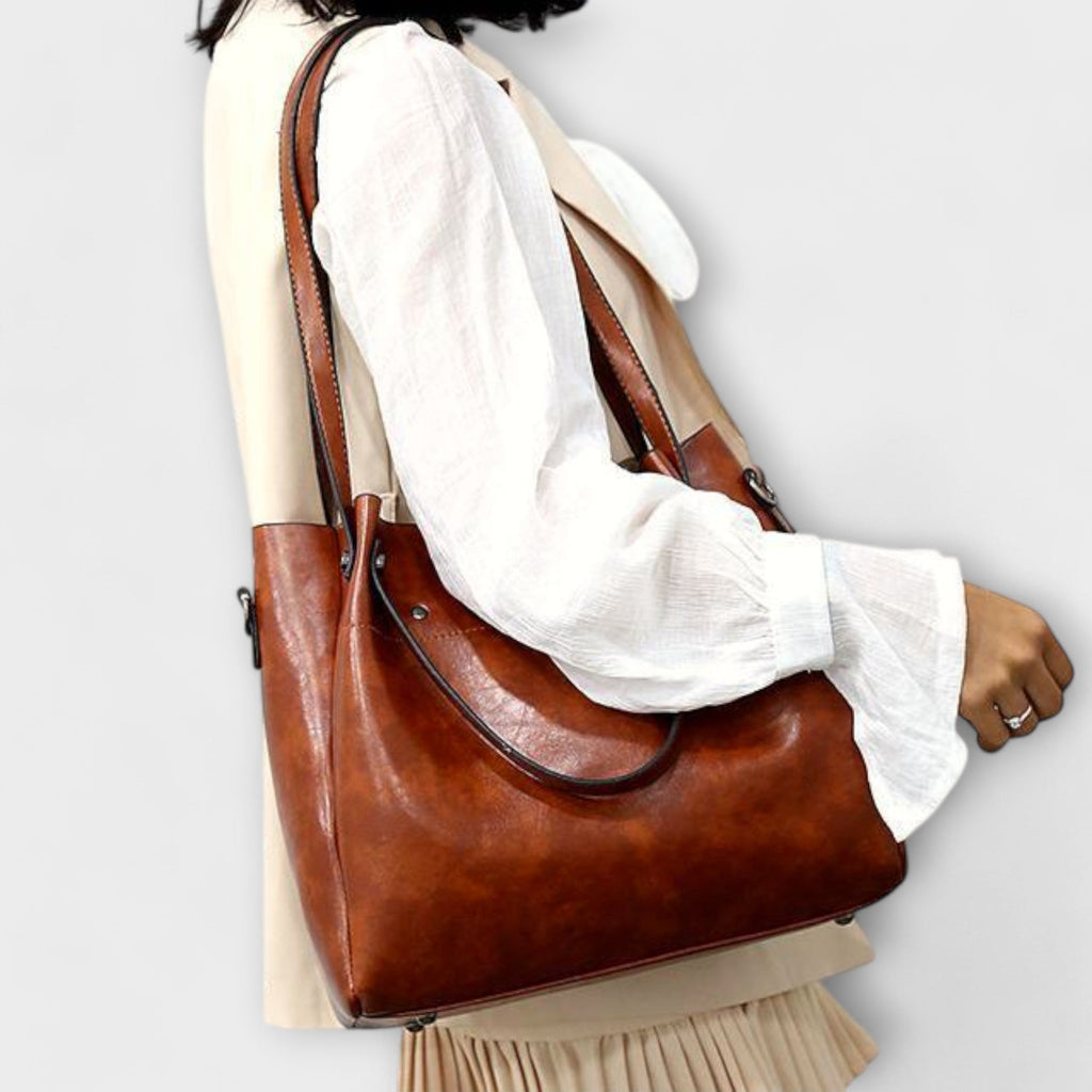 Louna - 4-Piece Vintage Bag Set